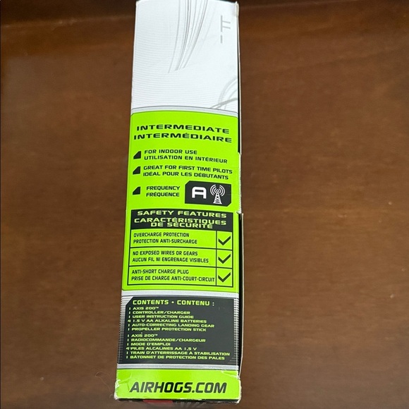 Air Hogs Axis 200 Red and Black Helicopter. Brand New in box. - Picture 3 of 6